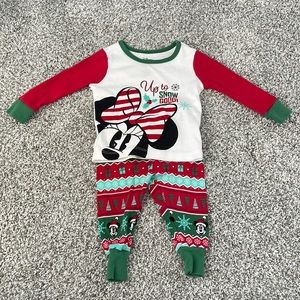 Disney Christmas Baby Outfit
